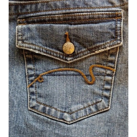 Duck Head Jeans Juniors 13 Wide Leg Mild Distressed Pockets - Picture 15 of 15